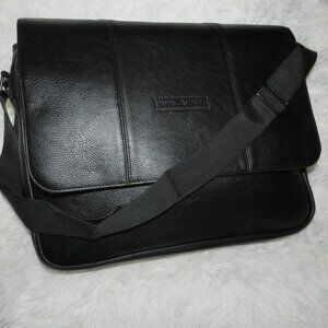James Campbell Leather Laptop Messenger Bag🆕SHIPS FAST😮‍💨⚡🚚